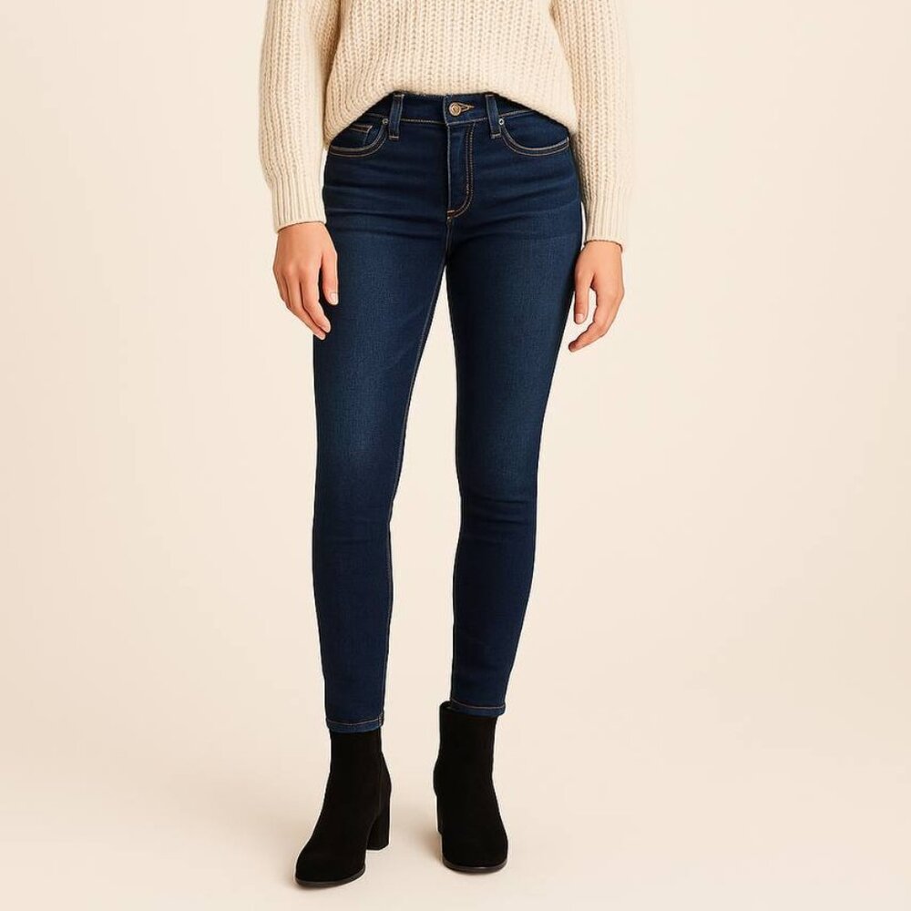 American Eagle Outfitters Dark Indigo Skinny Jeans